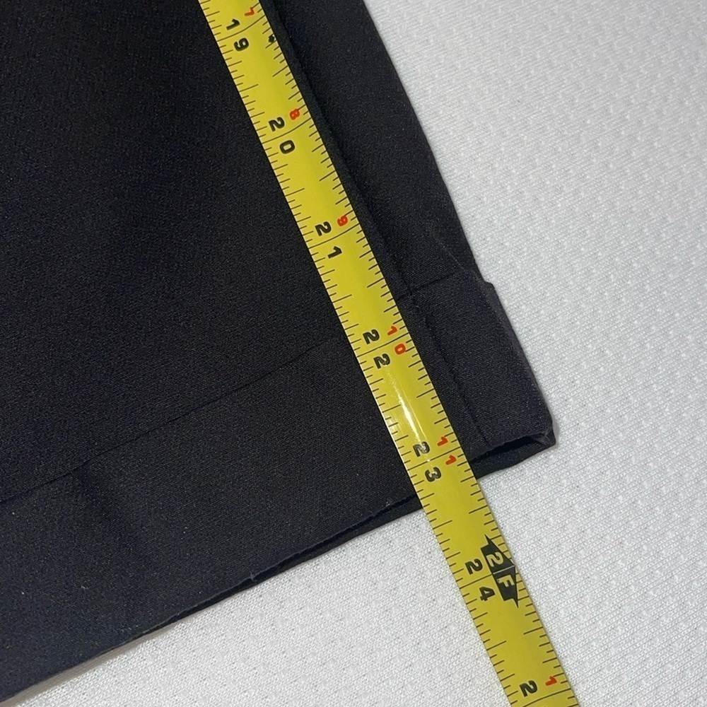 W.H.B.M Black Slim Crop Cotton Blend Pant Sz. 4 - Picture 10 of 17